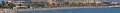 Panorama sur la plage pricipale de Frejus
